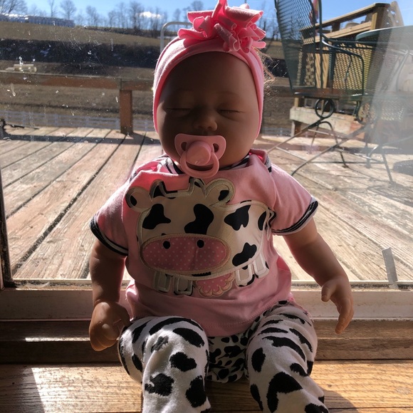 18 Inch Realistic Reborn Baby Dolls Lifelike Newborn Baby  Reborn baby